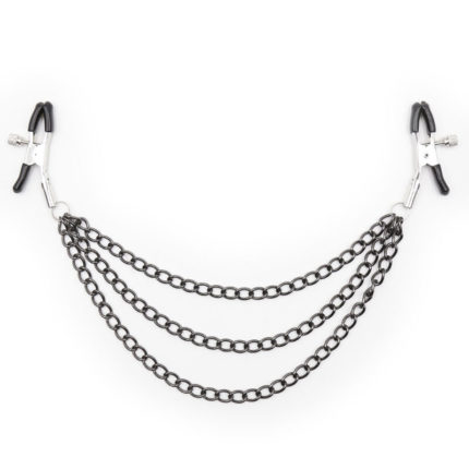OHMAMA FETISH - PINZAS PEZONES CON CADENAS NEGRAS