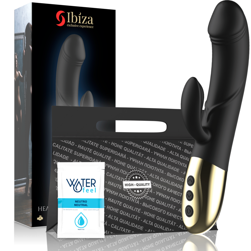 IBIZA - POTENTE VIBRADOR ANATÓMICO CON RABBIT