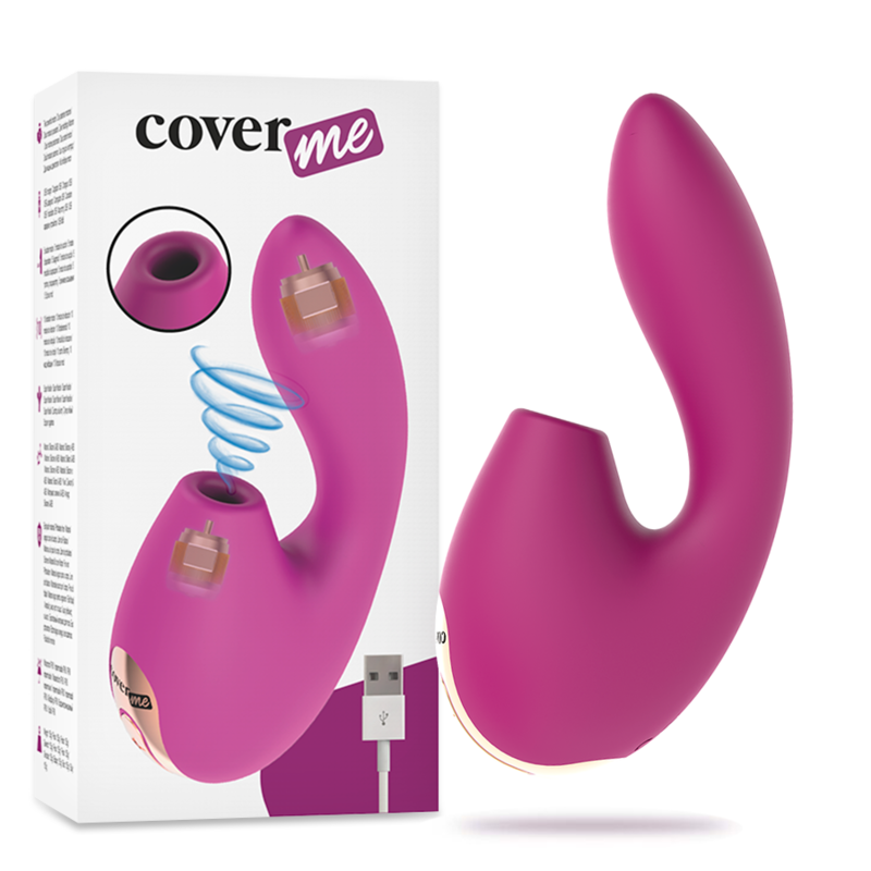 COVERME - CLITORAL ONDAS ESTIMULADORAS  VIBRADOR POTENTE G-SPOT RUSH