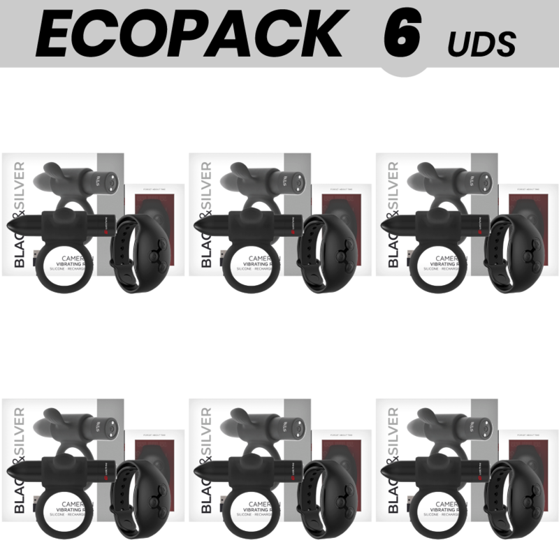 ECOPACK 6 UDS - BLACKSILVER CAMERON CONTROL REMOTO COCKRING WATCHME
