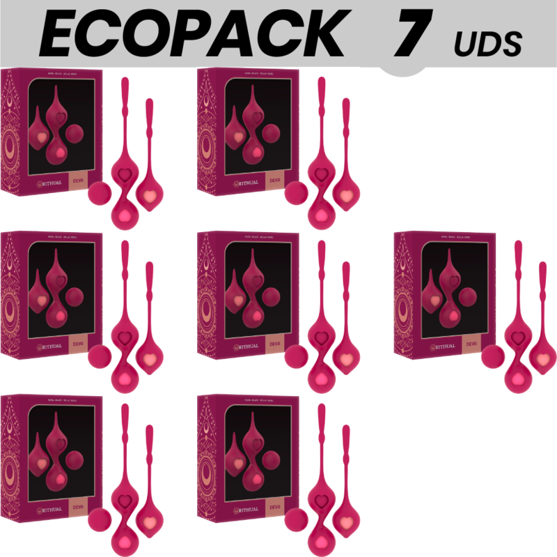 RITHUALDEVA SET ENTRENAMIENTO PELVICO ORQUIDEA 6 + 1 GRATIS