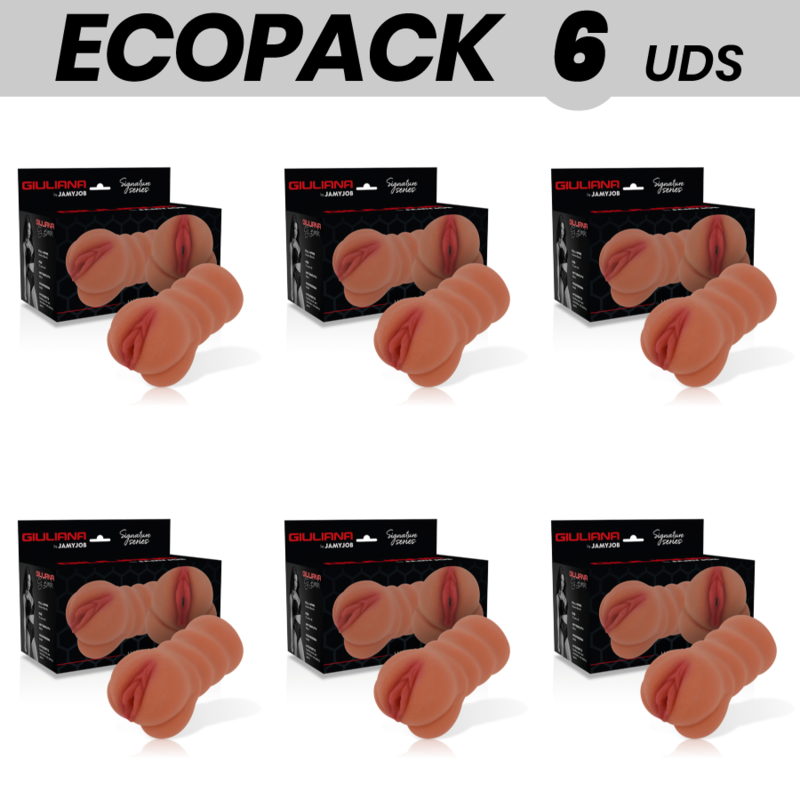 ECOPACK 6 UDS - JAMYJOB SIGNATURE MASTURBADOR GIULIANA VAGINA