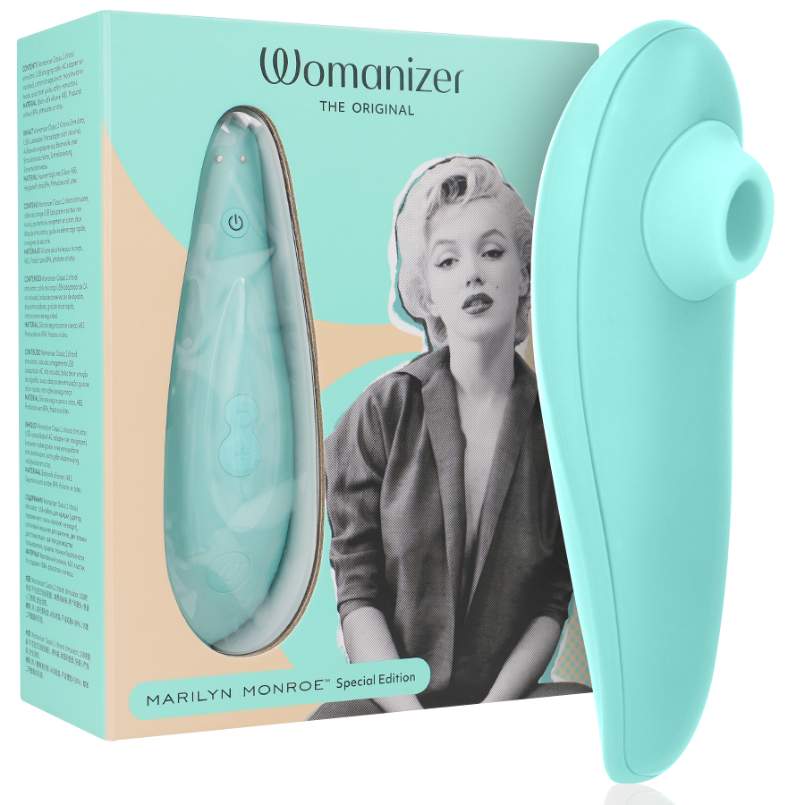 WOMANIZER - MARILYN MONROE CLASSIC 2 ESTIMULADOR DE CLÍTORIS MENTA
