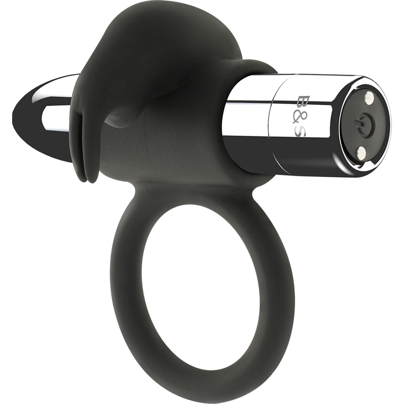 BLACKSILVER - BURTON ANILLO RECARGABLE 10 MODOS VIBRACIÓN